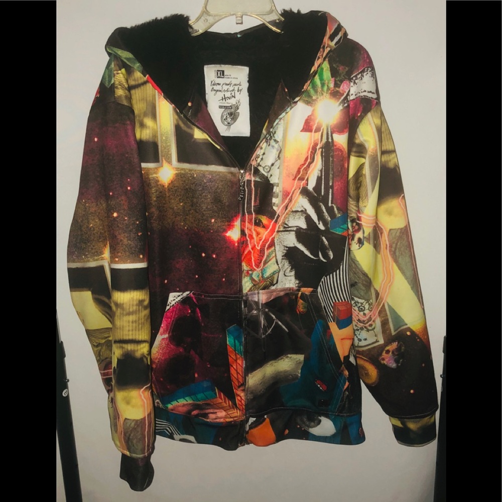 Volcom Hovin Wang Winter Hoodie Jacket size XL